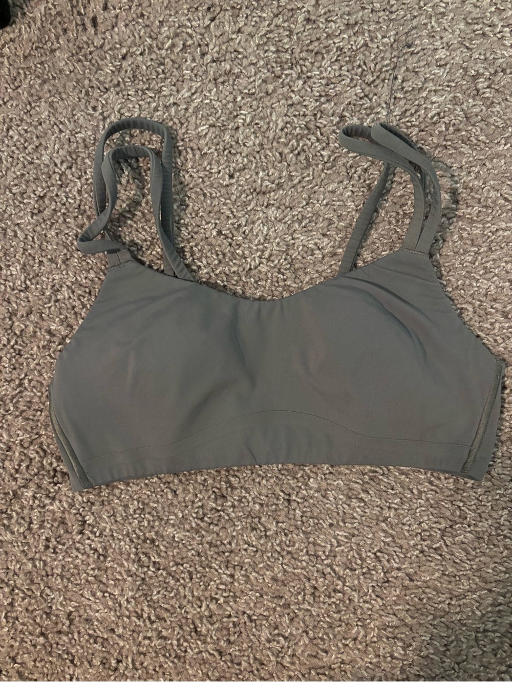lululemon athletica Women's Strappy Gray Bralette